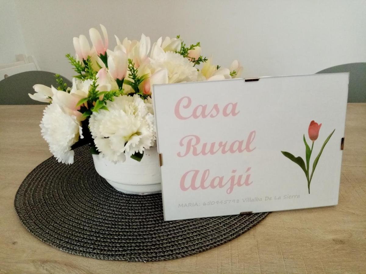 Casa Rural Alaju Villalba de la Sierra Eksteriør billede